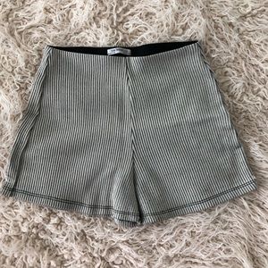 Zara Trafaluc Striped Shorts